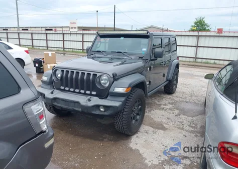 2019 Jeep Wrangler Unlimited Sport S 4X4 z USA, uszkodzony, nr VIN 1C4HJXDG0KW529089